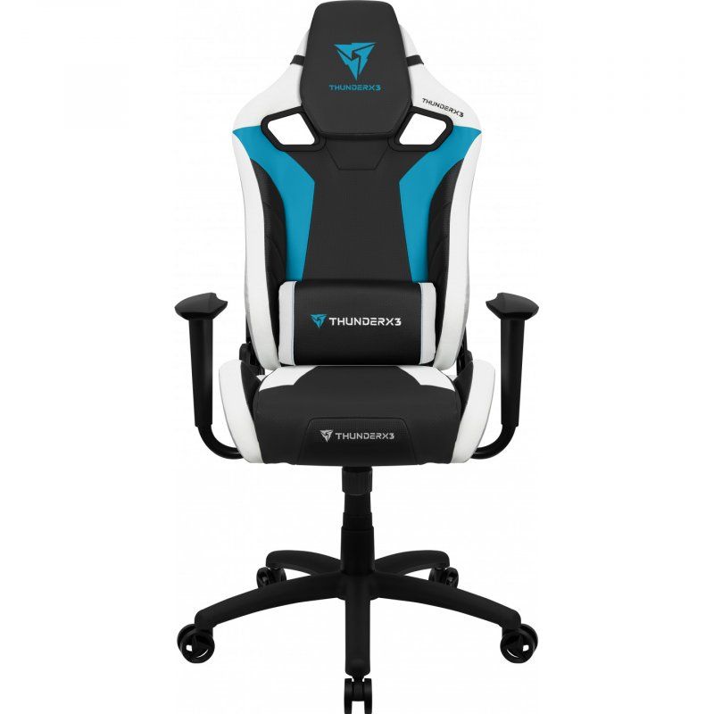 ThunderX3 XC3BB, Gaming Chair, Ergonomic Design + Adjustable Cushions, Blue