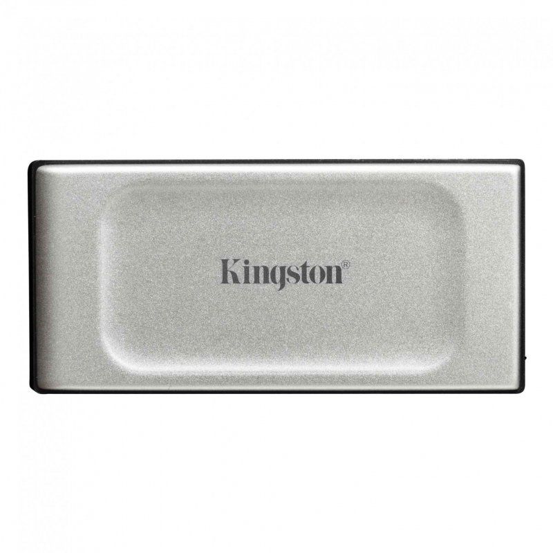 Kingston Technology XS2000 2 To Noir, Argent
