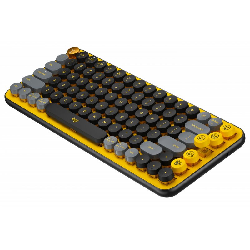 Logitech POP Keys Wireless Mechanical Keyboard With Emoji Keys