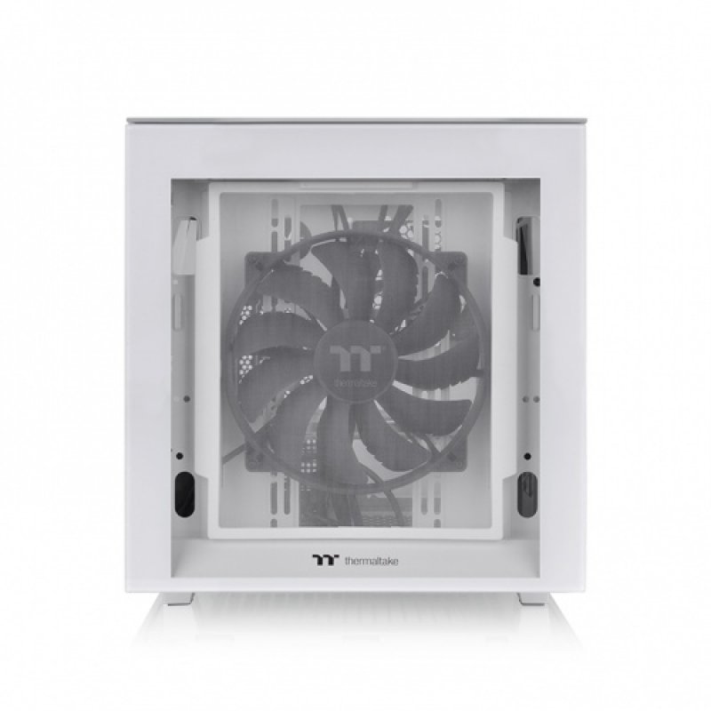 Thermaltake Divider 200 TG Micro Tower Blanc