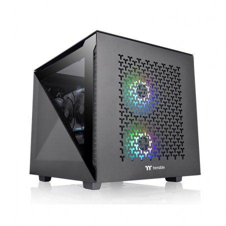 Thermaltake Divider 200 TG Air Micro Micro Tower Black