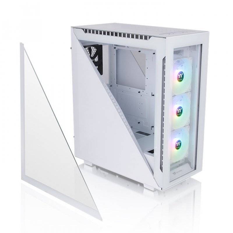 Thermaltake Divider 500 TG Snow ARGB Midi Tower White