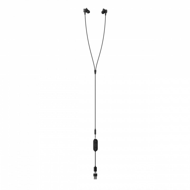 LOGI ZONE WIRED EARBUDS UC - GRAPHITE - EMEA