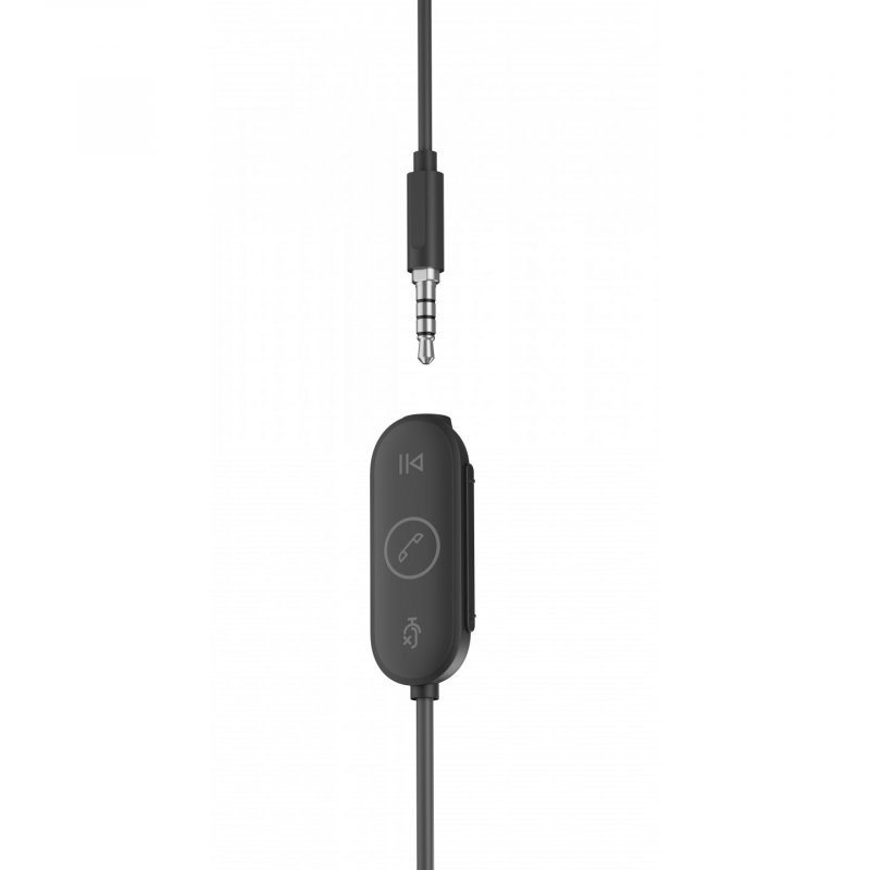 LOGI ZONE WIRED EARBUDS UC - GRAPHITE - EMEA