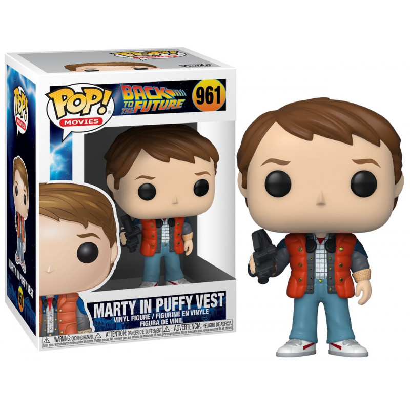 BACK TO THE FUTURE - Bobble Head POP N° 961 - Marty in Puffy Vest
