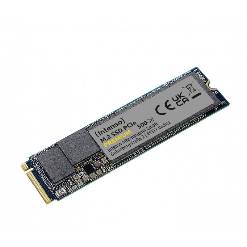 SSD Intenso compatible Premium M.2 500GB PCIe Gen.3x4 2280