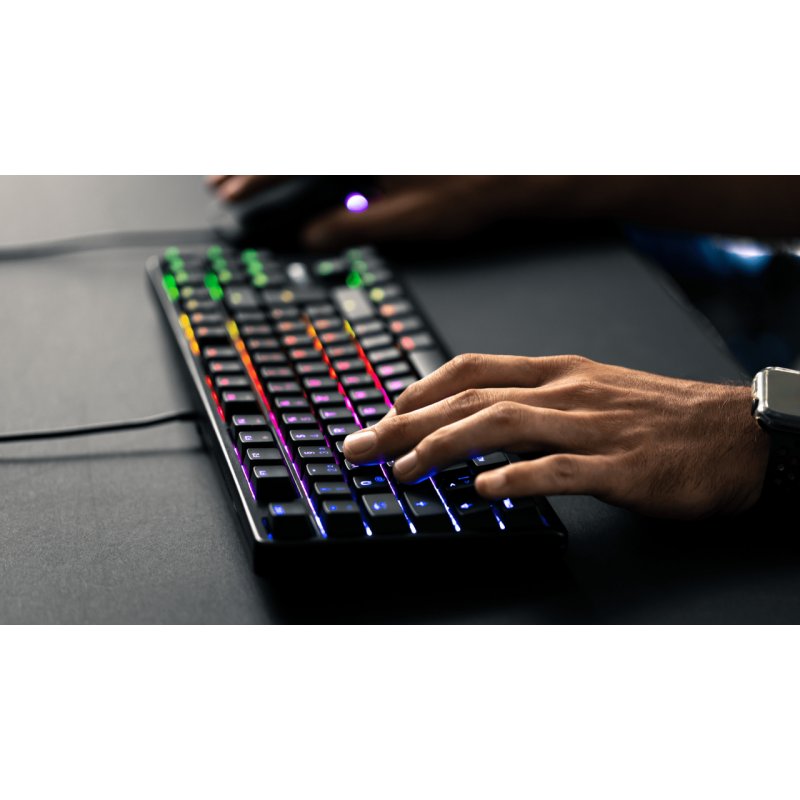 CHERRY G80-3000N RGB TKL keyboard USB AZERTY French Black