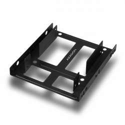 AXAGON compatible RHD-225 Halterahmen für 2x 2,5" im 3,5" Slot - schwarz