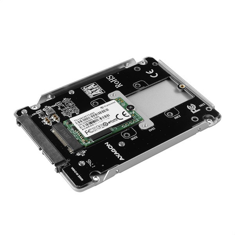 Axagon RSS-M2SD carte et adaptateur d'interfaces Interne SATA