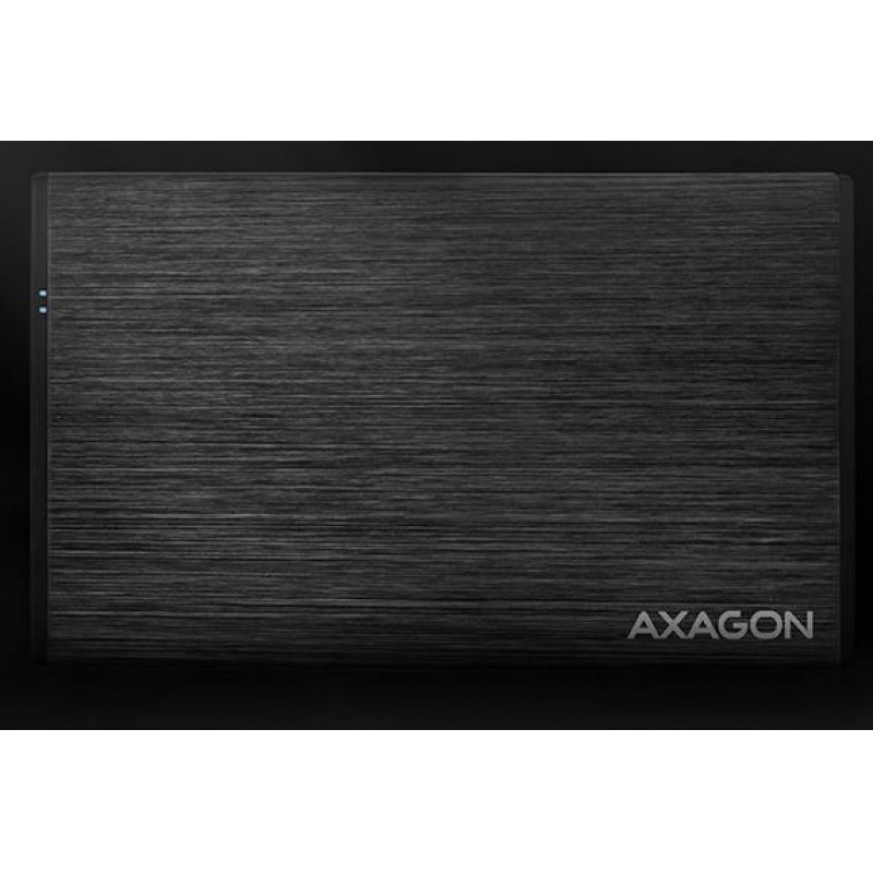 Axagon EE25-XA6 storage drive enclosure HDD/SSD enclosure Black 2.5"