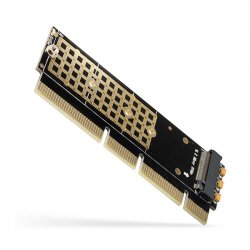 AXAGON compatible PCEM2-1U PCI-E 3.0 16x - M.2 SSD NVMe, up to 80mm SSD, low profile 1U