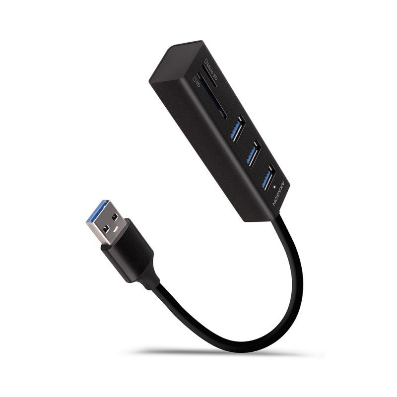 Axagon HMA-CR3A station d'accueil USB 3.2 Gen 1 (3.1 Gen 1) Type-A Noir