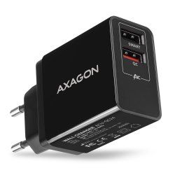 Axagon ACU-QS24 chargeur d'appareils mobiles Smartphone Noir Secteur Charge rapide Intérieure