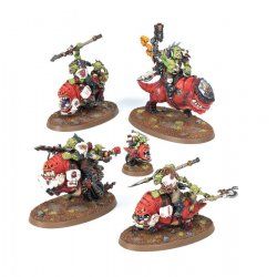 STOCK3 - Warhammer 40k - Orks Boyz sur Squigliers