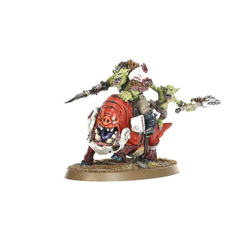 STOCK3 - Warhammer 40k - Orks Boyz sur Squigliers