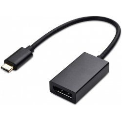 DLH DY-TU4692 video cable adapter 0.21 m USB Type-C DisplayPort Black