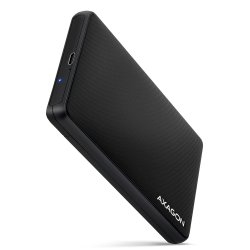 AXAGON compatible EE25-SLC externes 2,5"-Gehäuse, USB 3.0 / SATA III - USB-C, schwarz