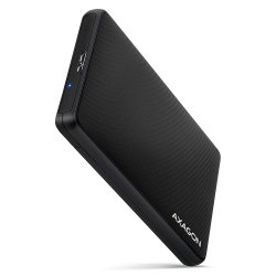 AXAGON compatible EE25-SL externes 2,5"-Gehäuse, USB 3.0 / SATA III - USB-A, schwarz