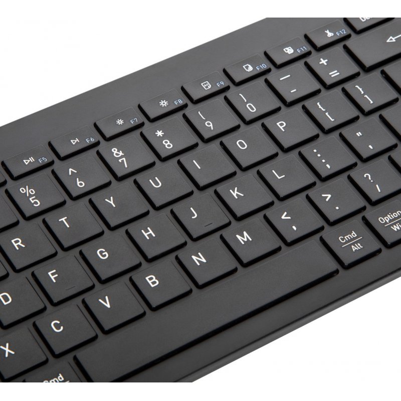 Targus AKB864DE keyboard Bluetooth QWERTY German Black