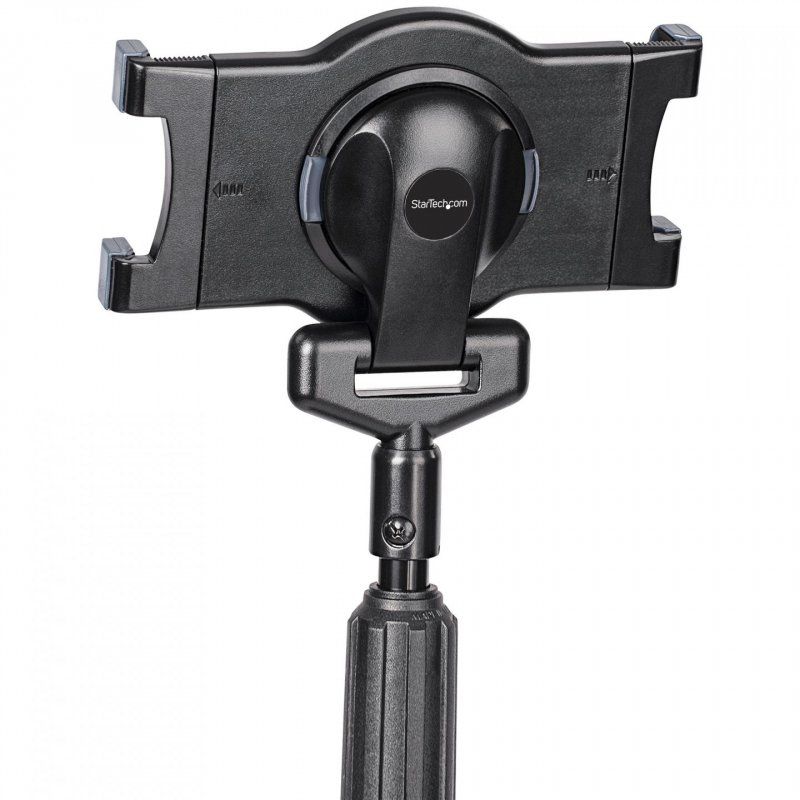 StarTech.com Mobile Tablet Stand with Lockable Wheels - Height Adjustable Cart - Universal Rolling Floor Stand for Table