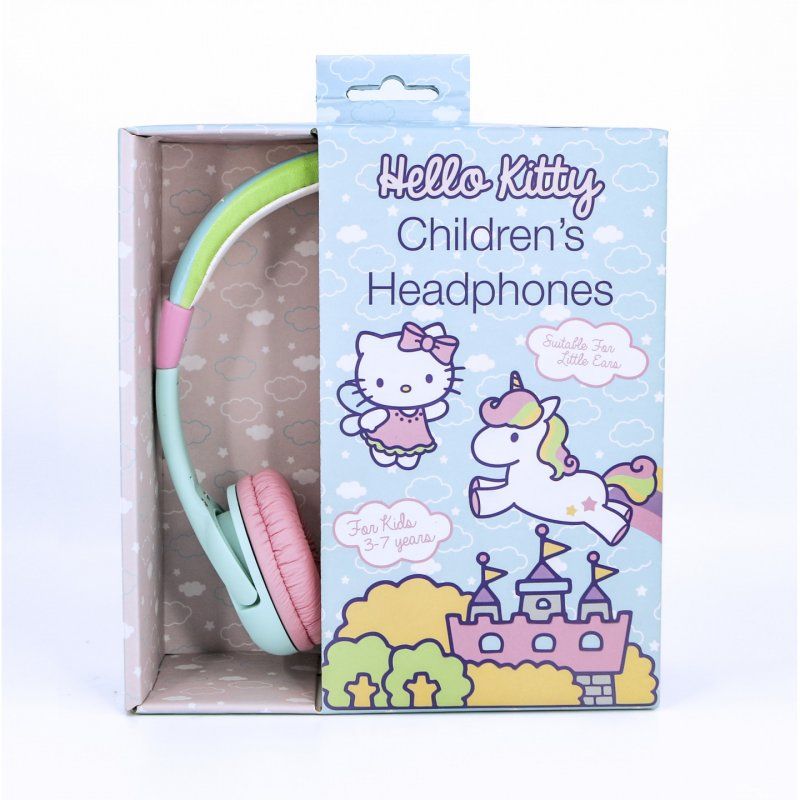 OTL Technologies Hello Kitty HK0760 écouteur/casque Écouteurs Avec fil Arceau Musique Multicolore