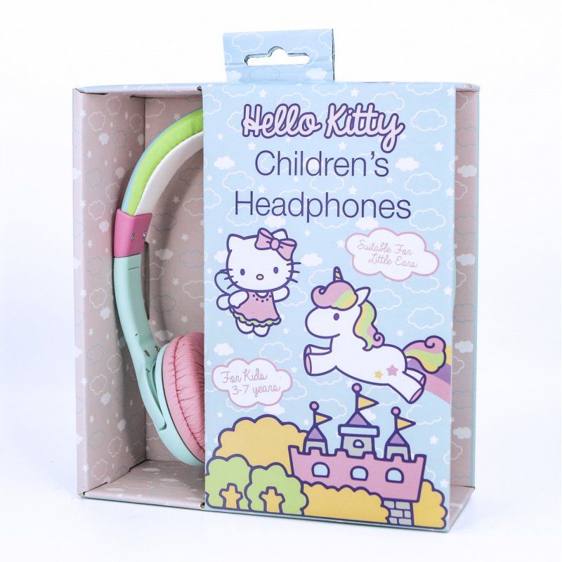 OTL Technologies Hello Kitty HK0760 écouteur/casque Écouteurs Avec fil Arceau Musique Multicolore