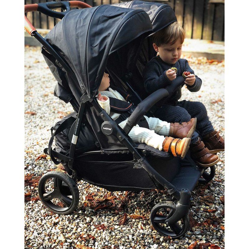 BabyTrold 13-82S Poussette pour bébé Poussette classique 2 siège(s) Noir