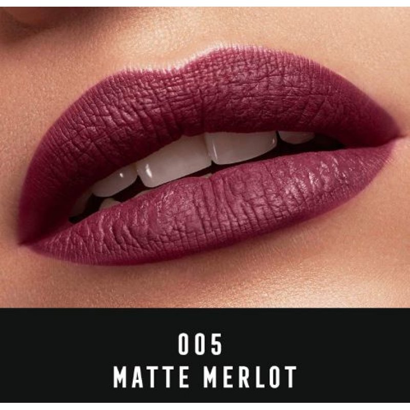 Max Factor Lipfinity Velvet Matte 005 Matte Merlot 4ml
