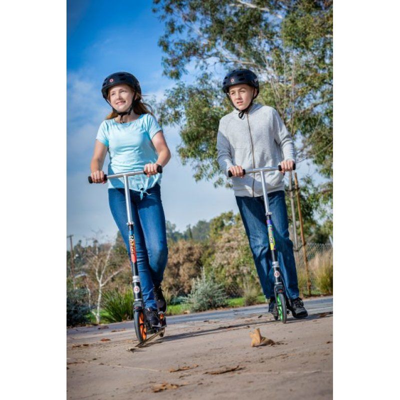 Razor A5 Lux Light-Up Enfants Scooter classique Vert, Multicolore