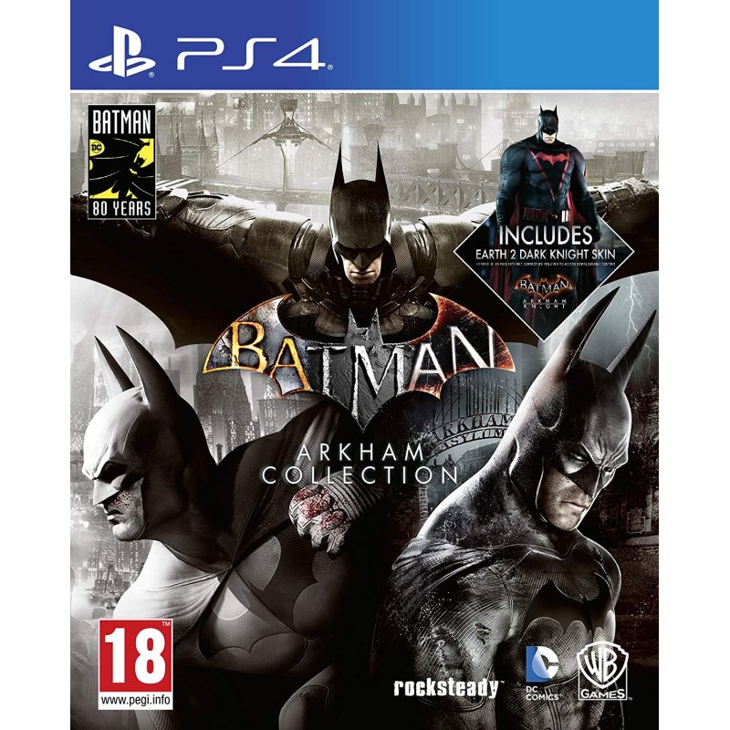 Warner Bros Batman Arkham Trilogy Anthology English PlayStation 4