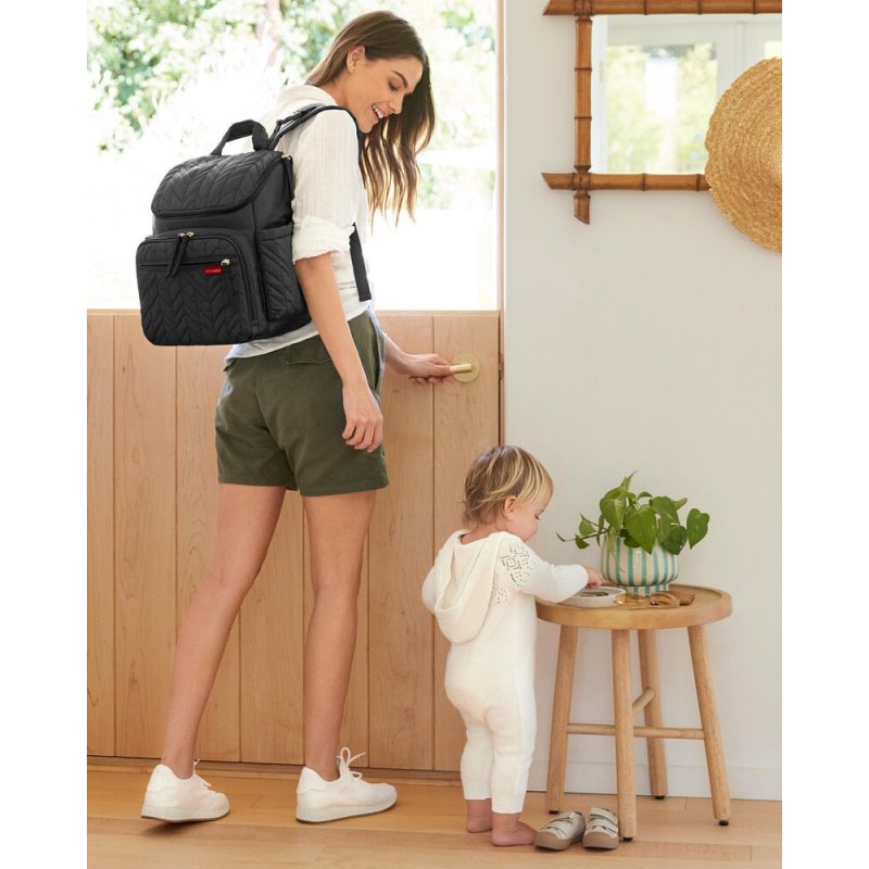Skip Hop SH203100 diaper bag Backpack Black Polyester