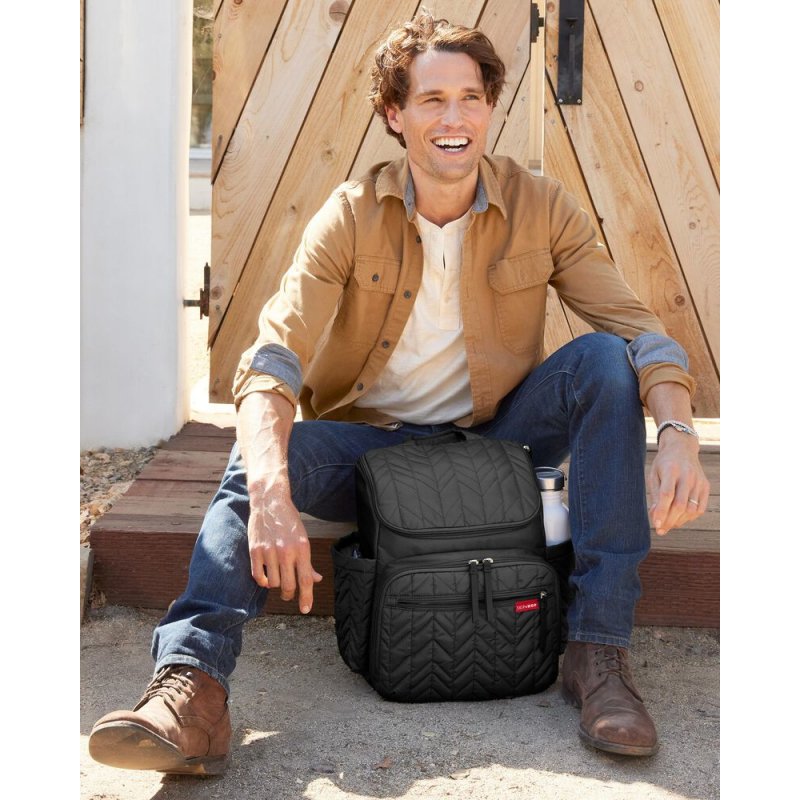 Skip Hop - Forma Changing Backpack - Jet black