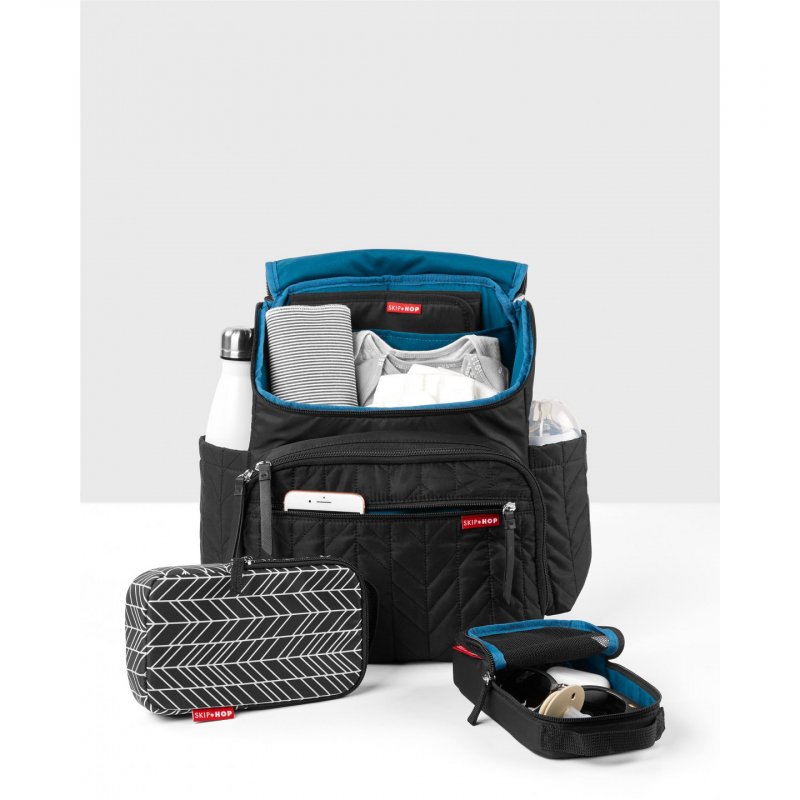 Skip Hop SH203100 diaper bag Backpack Black Polyester