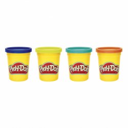 Play-Doh 4-Pack of 4-Ounce Cans (Wild Colors)