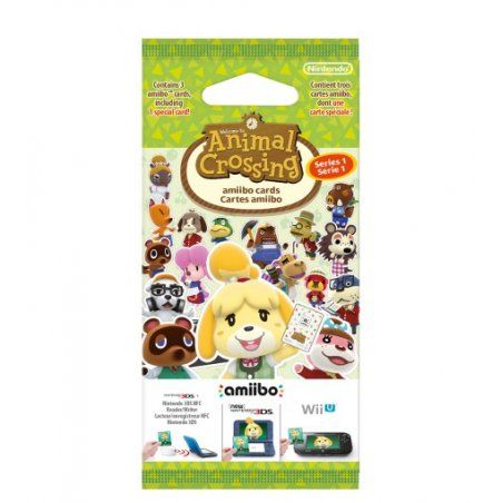 Nintendo Amiibo Carte Animal Crossing Serie 1 playing cards 3 pc(s)