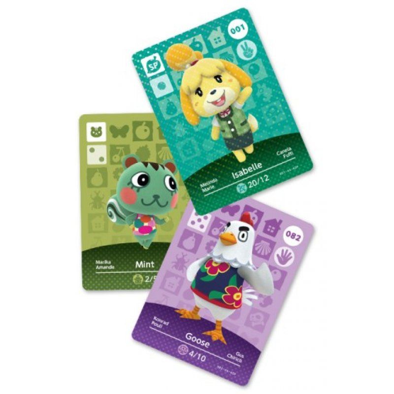 Animal Crossing: Happy Home Designer amiibo Card Pack (Series 1)