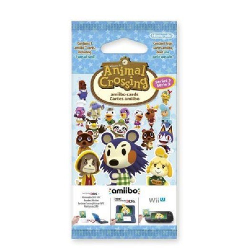 Nintendo Animal Crossing amiibo Cards Triple Pack - Series 3 video game accessory