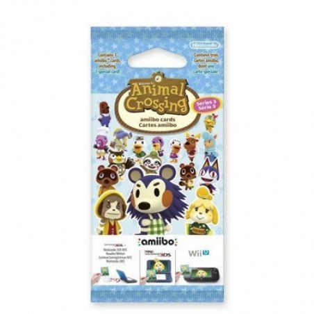 Nintendo Animal Crossing amiibo Cards Triple Pack - Series 3 accessoire pour jeu vidéo
