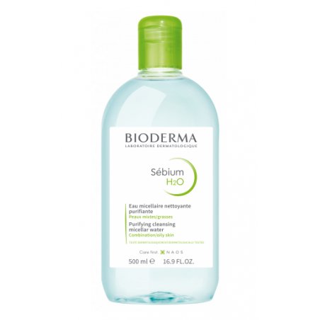 Bioderma compatible - Sebium H2O Purifying Cleansing Micellar Solution 500ml