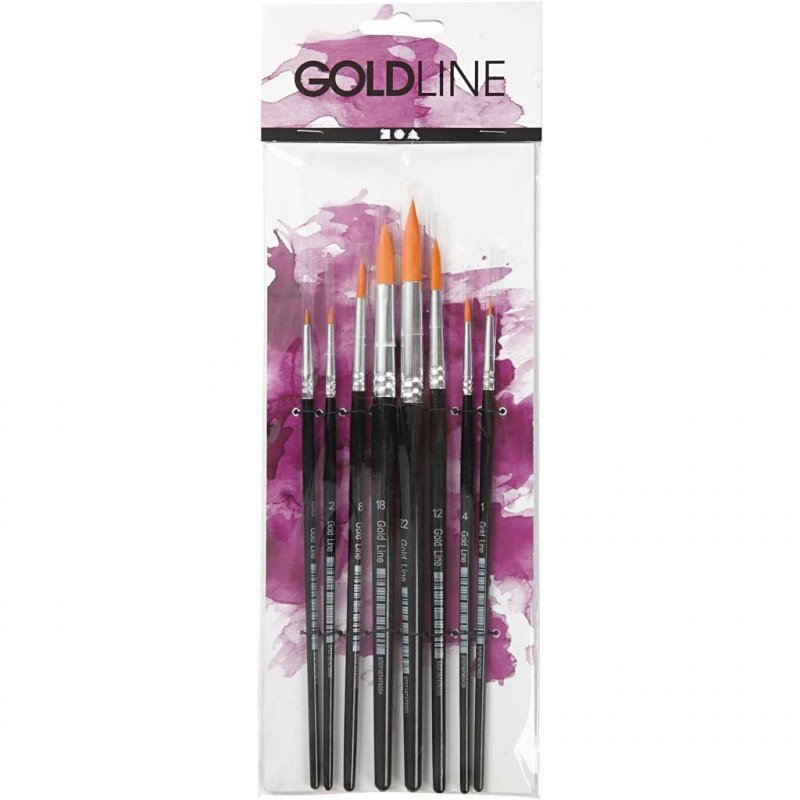 Creativ Company 10747 artist paintbrush 8 pc(s)