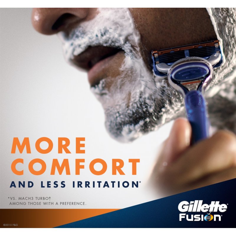 Gillette Fusion 5 razor blades 4 pc(s) Men
