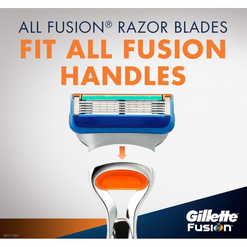 Gillette Fusion 5 razor blades 4 pc(s) Men