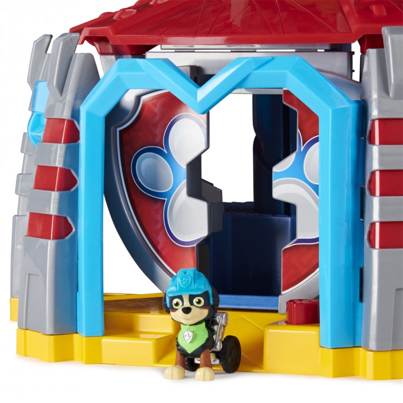 PAW Patrol , Dino Rescue HQ Playset with Sounds and Exclusive Rex Figure and Vehicle