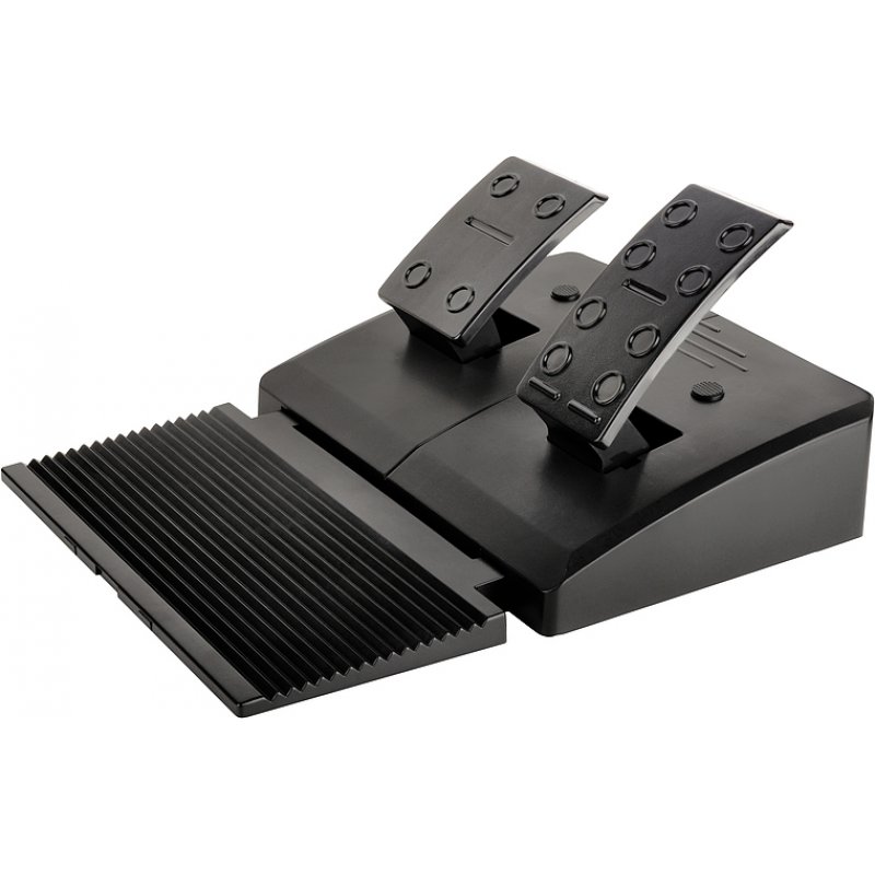 SPEEDLINK DRIFT O.Z. Black, Grey, Orange USB Steering wheel + Pedals Analogue / Digital PC