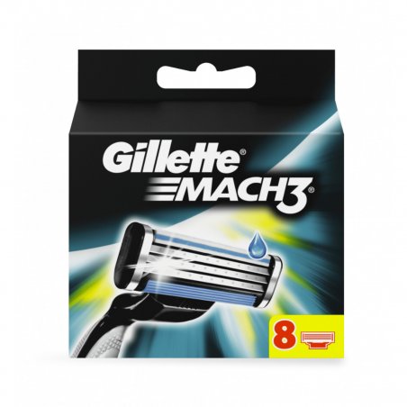 Gillette Mach 3 razor blades 8 pc(s) Men