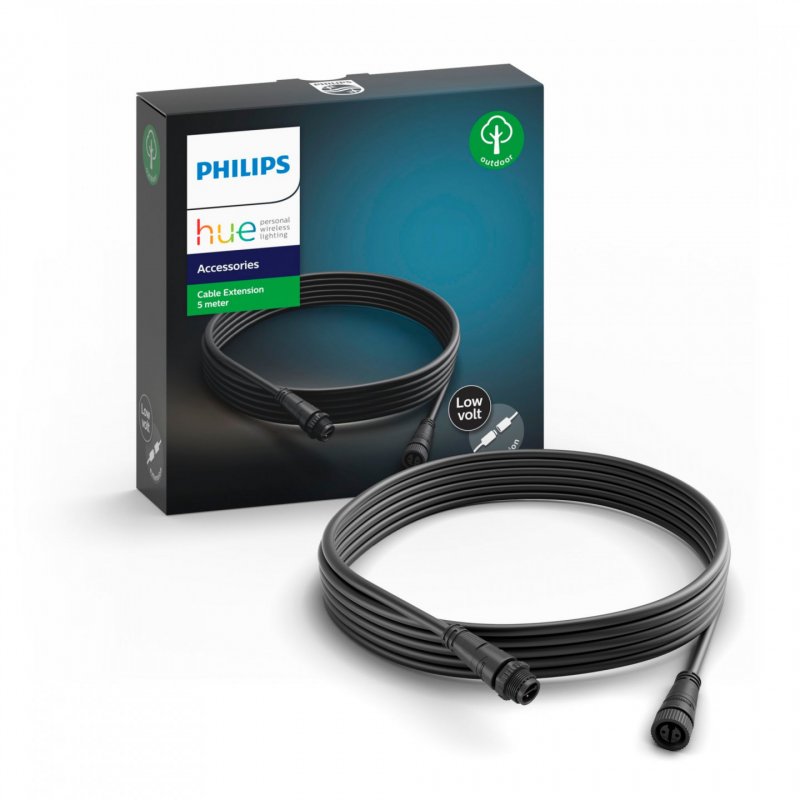 Philips Hue White and colour ambience Extension cable for outdoor use: 5 m