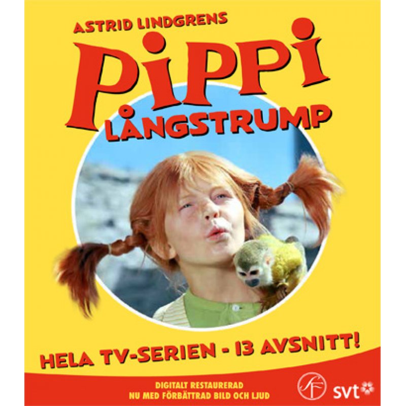 Astrid Lindgren: Pippi Långstrump - Box (Blu-Ray)