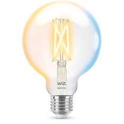 WiZ - G95 Clear Globe E27 Tunable Filament - Smart Home