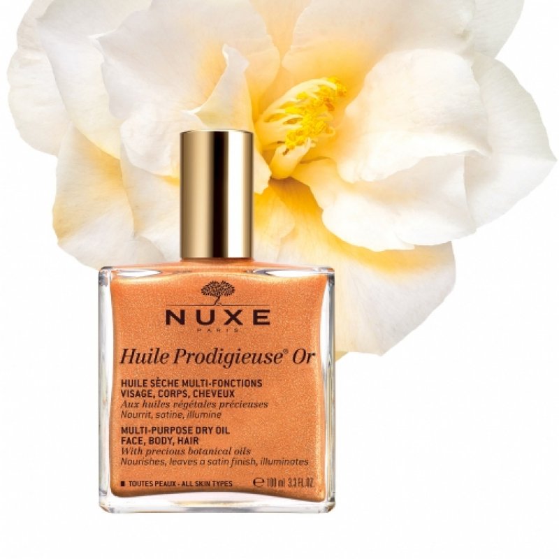 Nuxe compatible - Huile Prodigieuse Golden Shimmer Face, Body And Hair Oil 100 ml