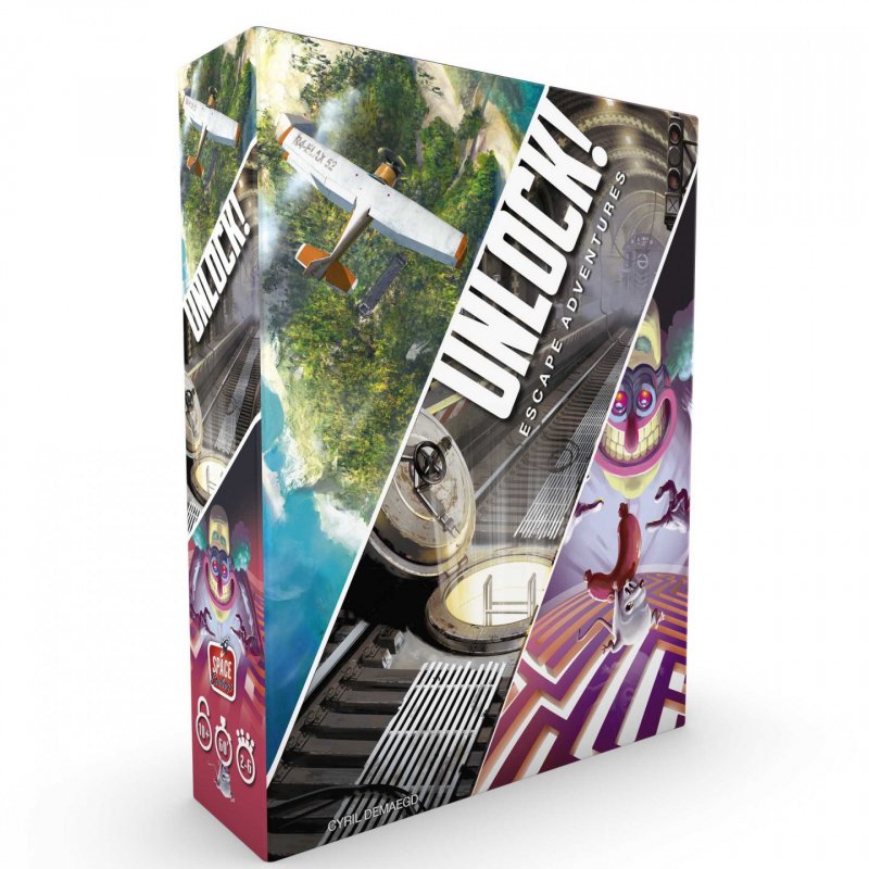 Asmodee UNLOCK! Escape Adventures Jeu de société Voyage/aventure